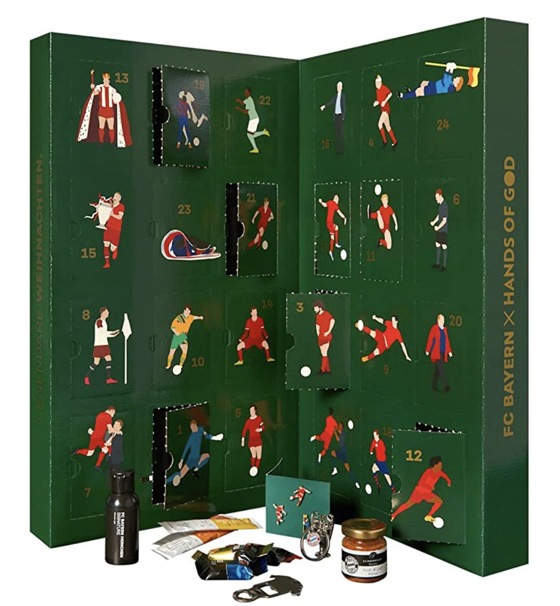 FC Bayern München Adventskalender Premium 2021 für 66,99€ (statt 90€)