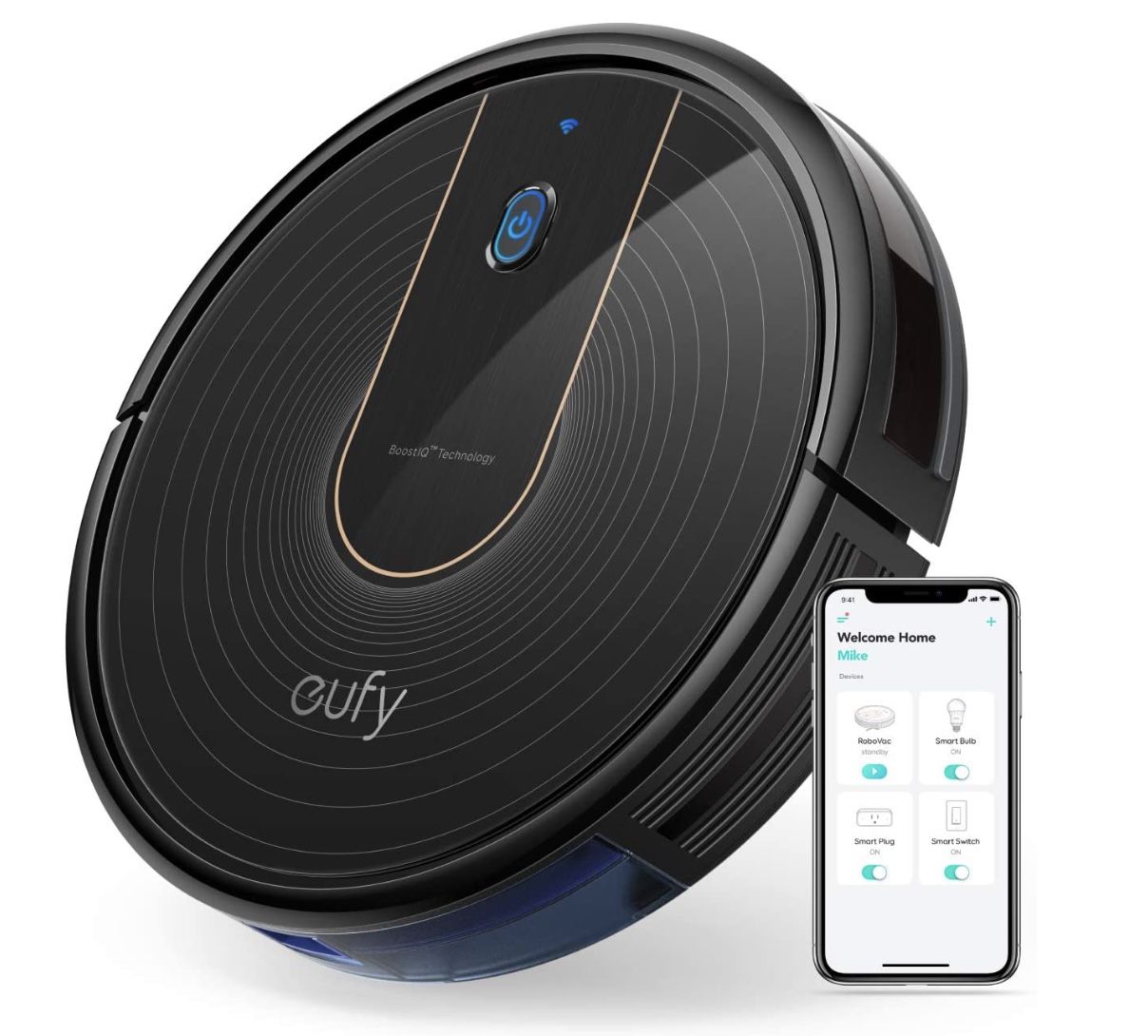 eufy RoboVac 15C Saugroboter mit WLAN Funktion und 1300Pa Saugkraft für 89€ (statt 152€)