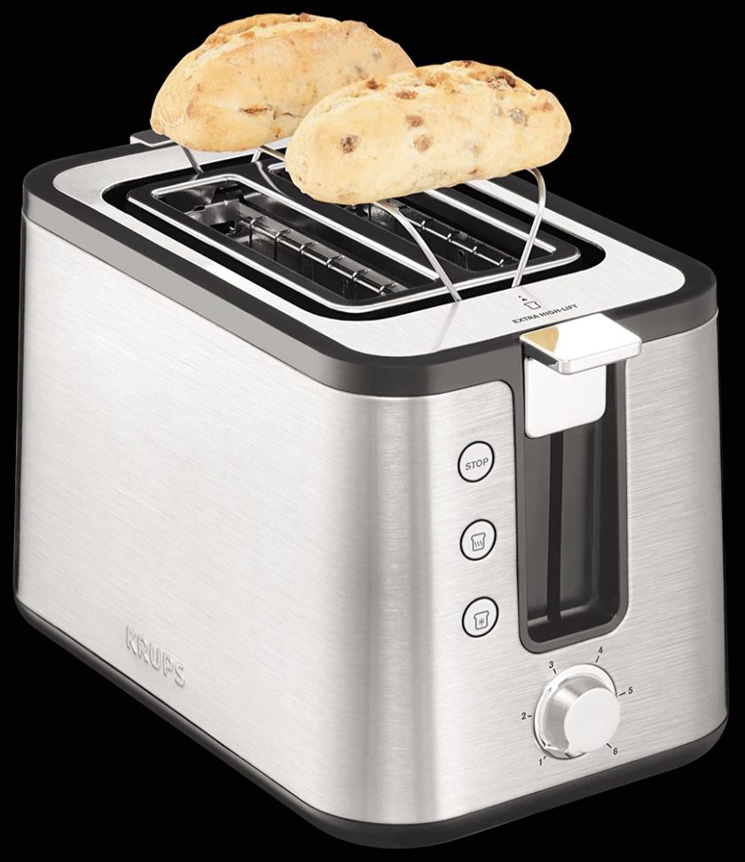 Krups KH442D Control Line Premium Toaster für 45,99€ (statt 53€)