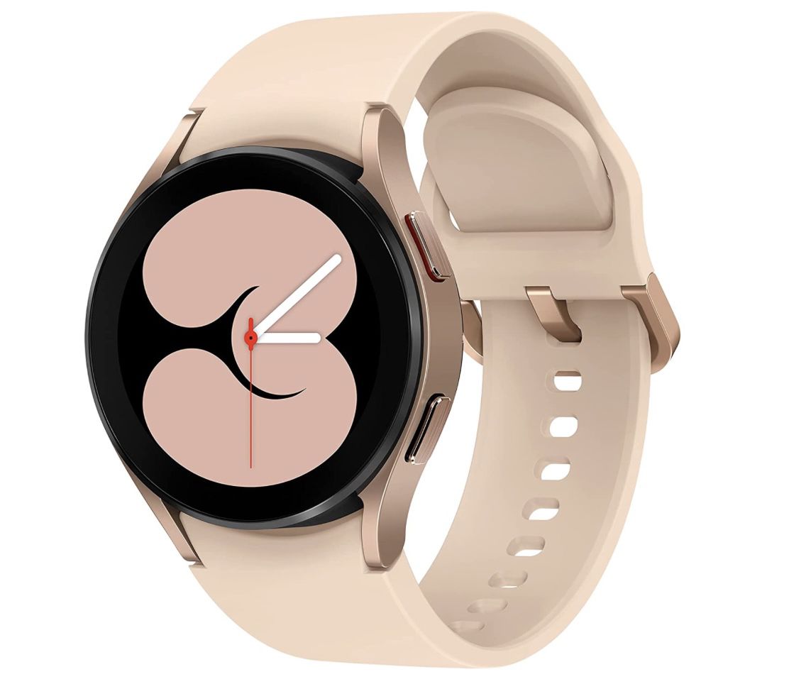 Samsung Galaxy Watch4 mit 40mm in Pink Gold für 139,90€ (statt 235€)