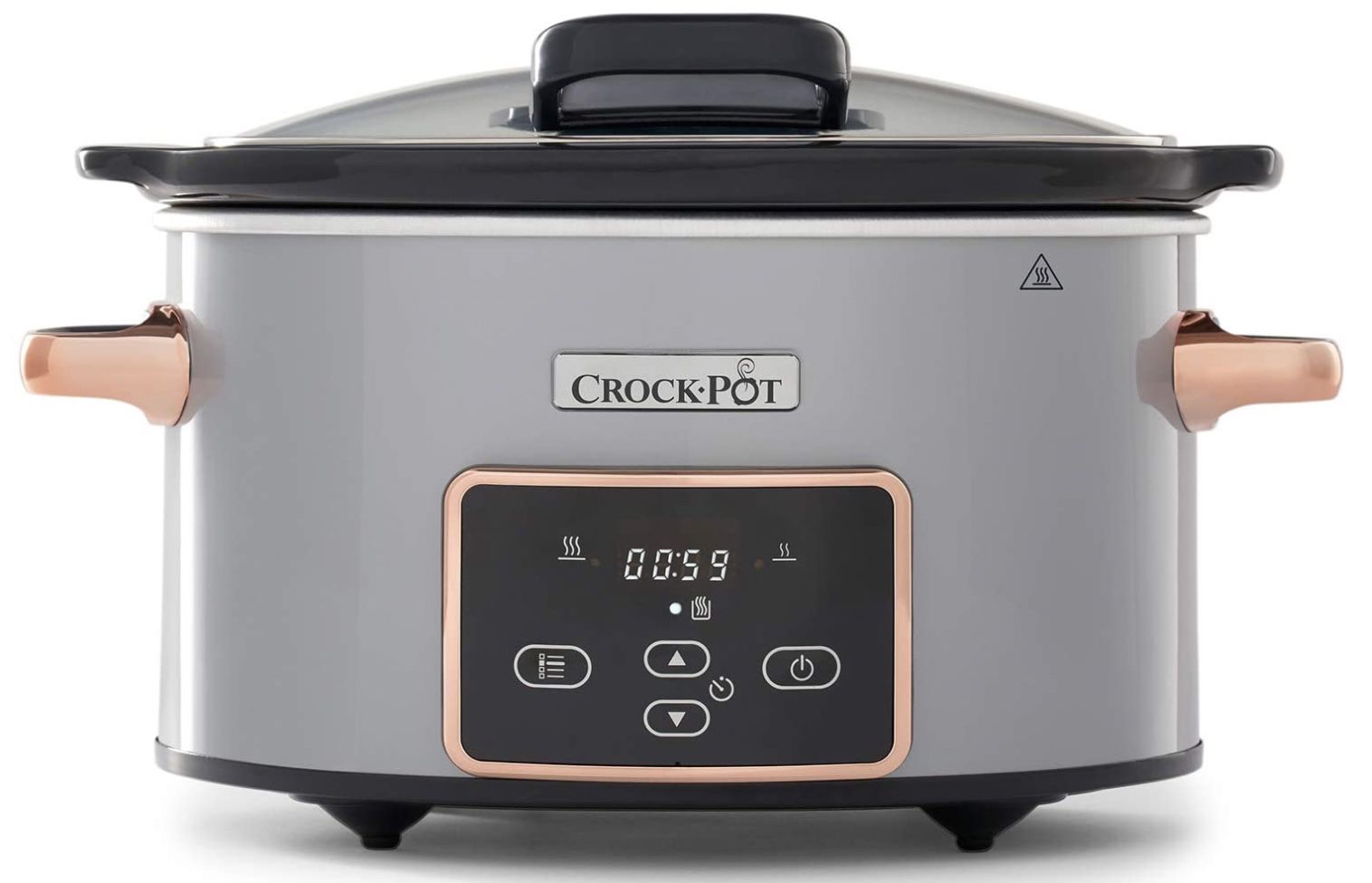 Crock Pot CSC059X Digital Schongarer Slow Cooker mit Scharnierdeckel für 38,66€ (statt 59€)
