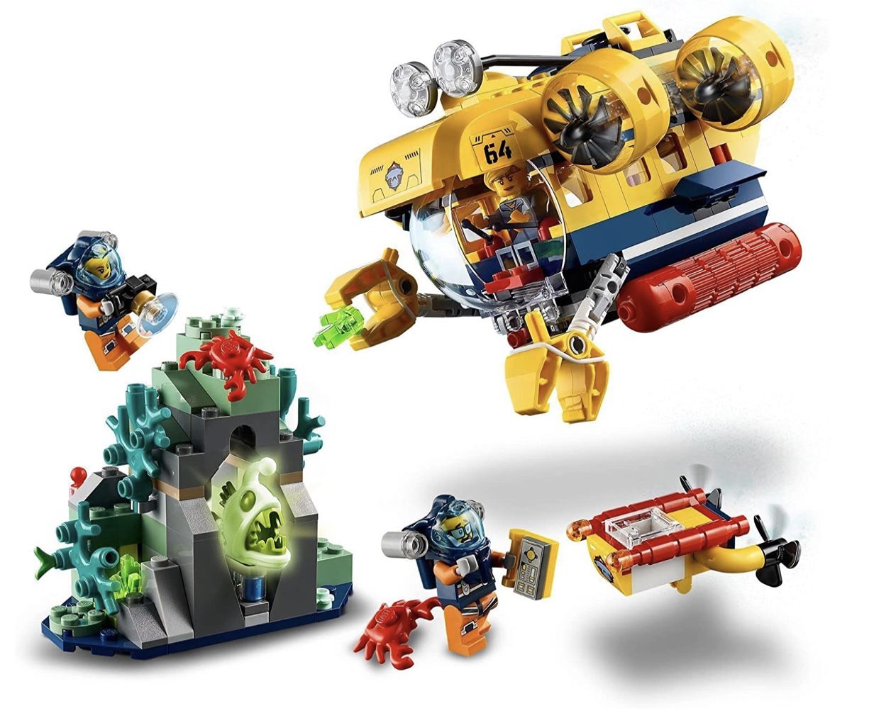 LEGO 60264 City Meeresforschungs U Boot für 20,38€ (statt 27€)   Prime