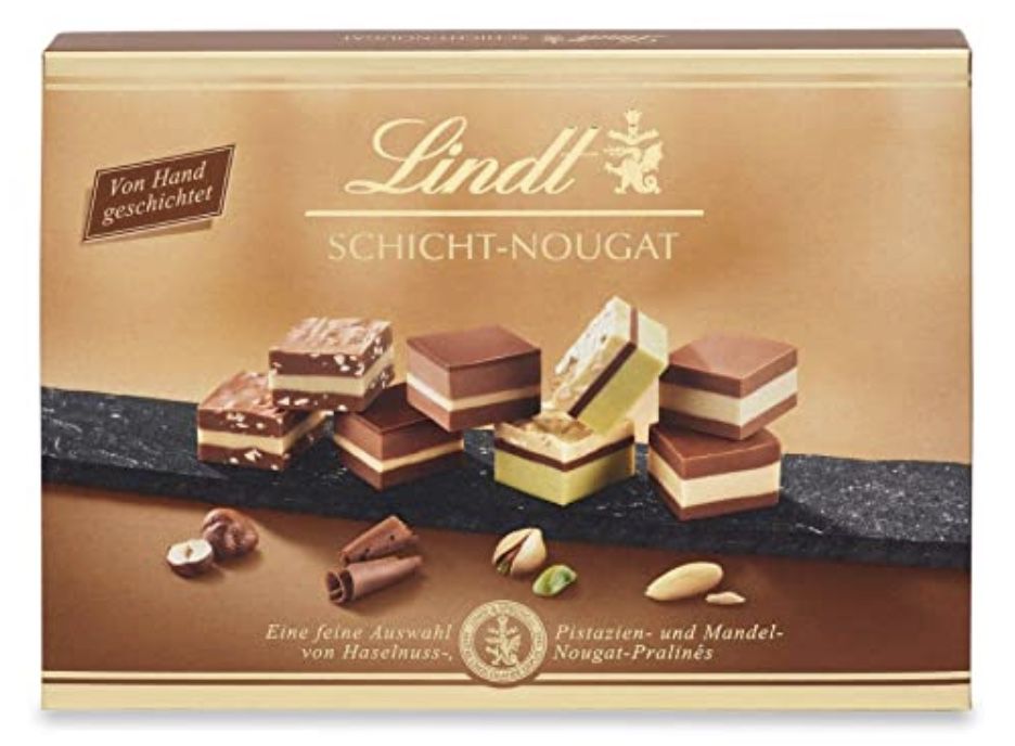 125g Lindt Schicht Nougat Pralinen ab 4,87€ (statt 7€)   Prime Sparabo