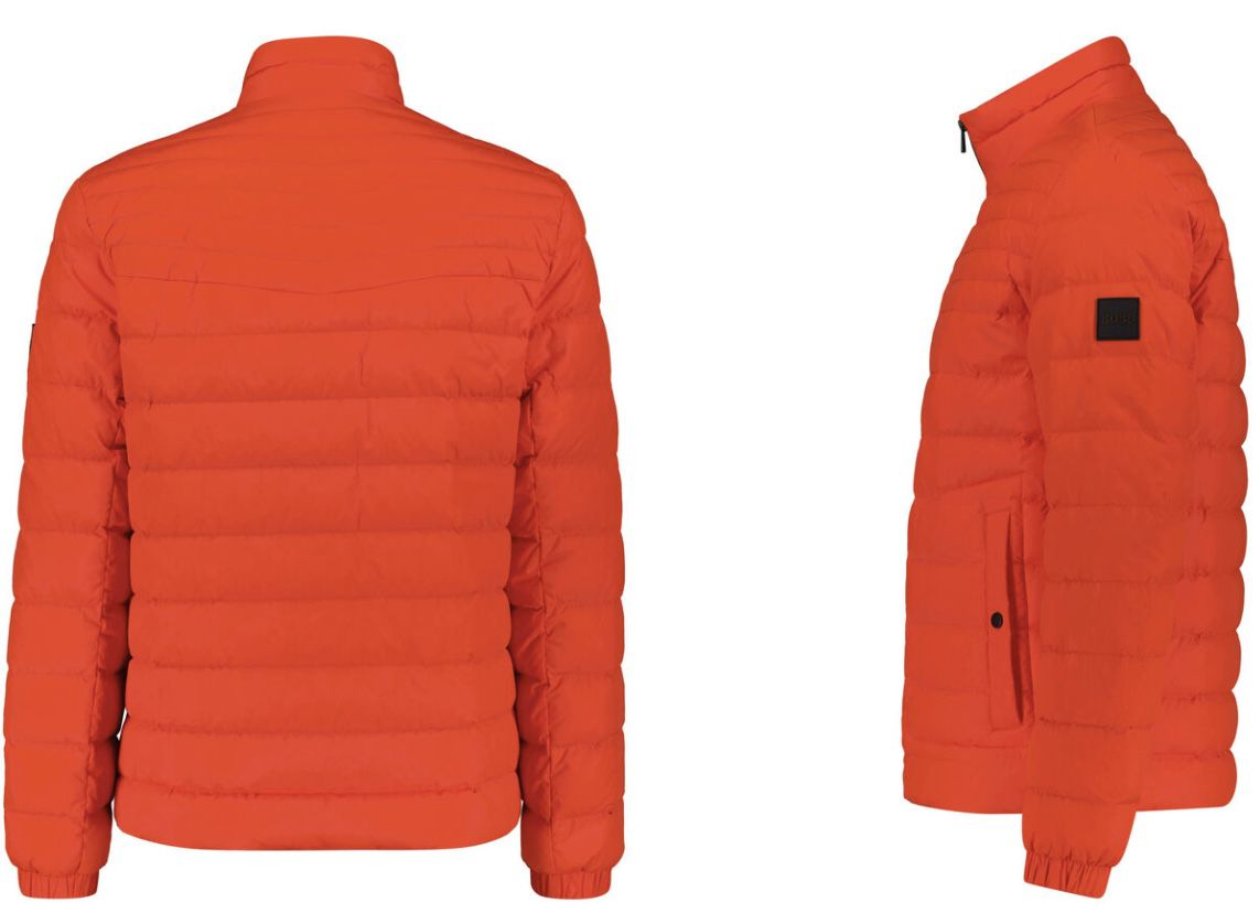 BOSS Herren Daunenjacke OSWIZZ in Orange für 201€ (statt 249€)