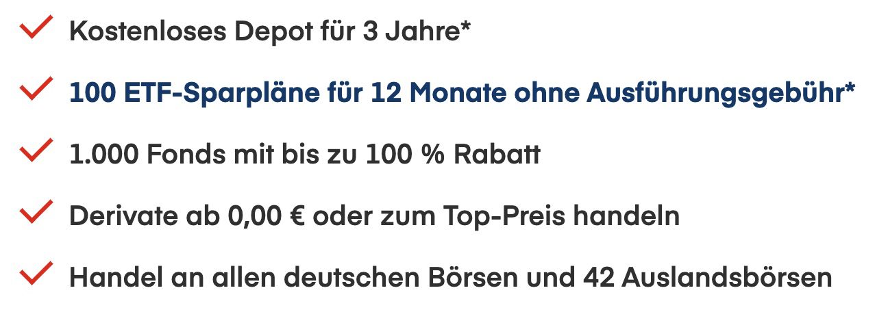 Kostenloses Wertpapierdepot für 3 Jahre + Prämie bis 150€ Amazon Gutschein