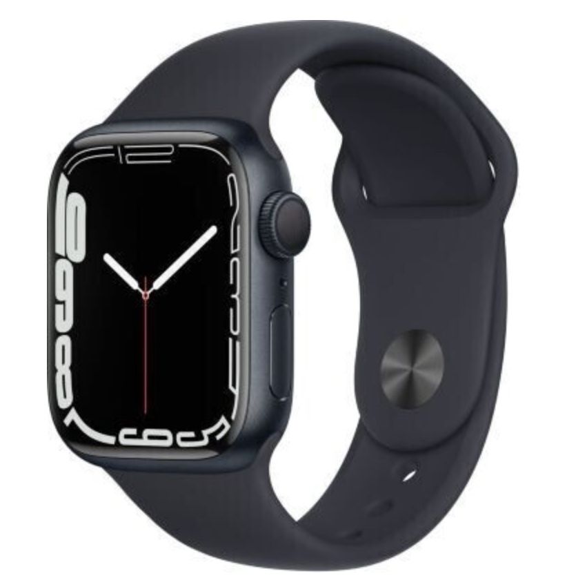 Apple Watch Series 7 GPS 41mm Aluminium mit Sportarmband für 349,90€ (statt 389€)