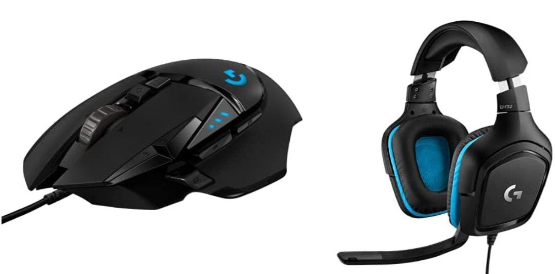 Logitech Gamingbundle mit G432 Headset + G502 Hero Gaming Maus für 66,90€ (statt 83€)