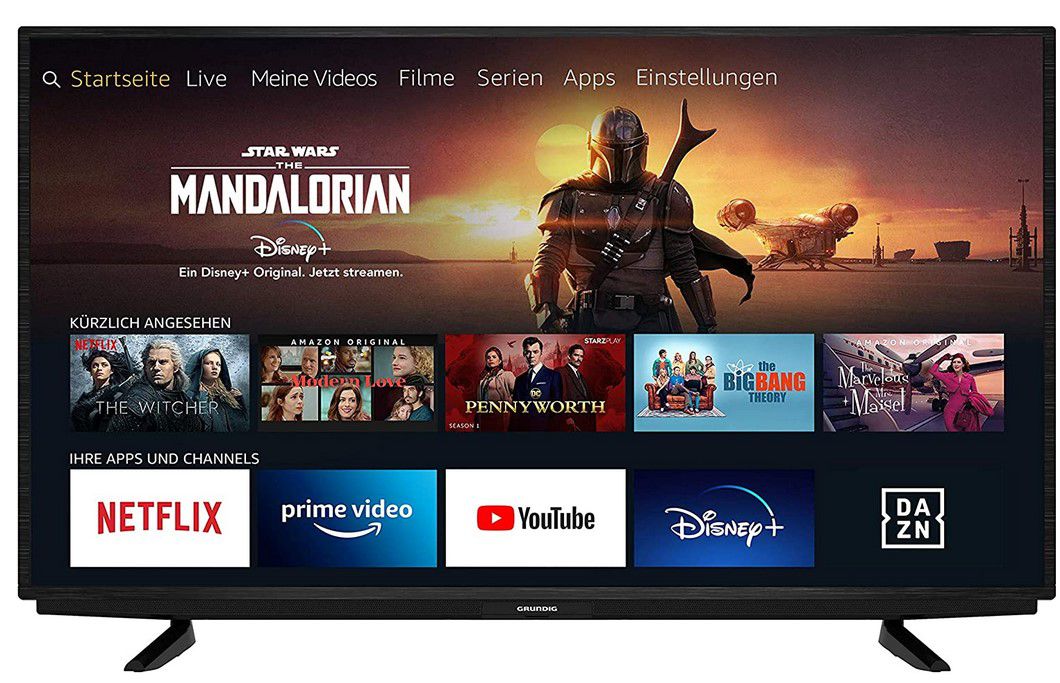 Grundig Vision 7 Alexa Fire TV 65 Zoll smart UHD für 519€ (statt 579€)