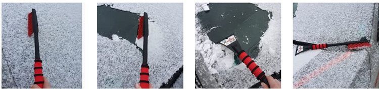 NIGRIN 6190 Eiskratzer mit Schneebesen für 4€ (statt 10€)   Amazon Prime