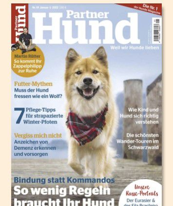 Jahresabo Partner Hund für 25,80€ (statt 52€)