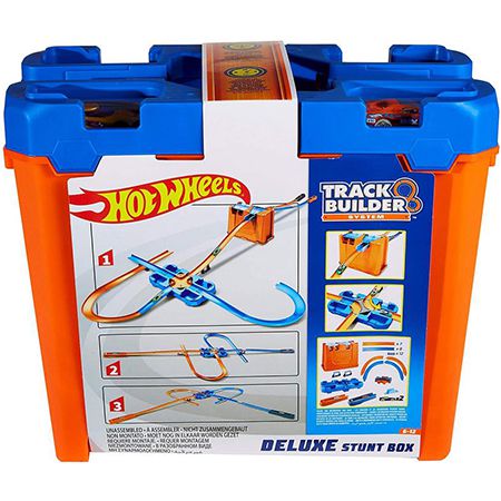 Hot Wheels GGP93 Track Builder Deluxe Stunt Box für 24,99€ (statt 42€)