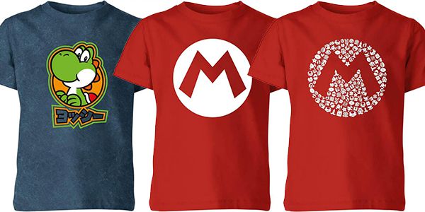 Mario Kart Lampe + Kinder T Shirt in drei Motiven für 23€ (statt 34€)