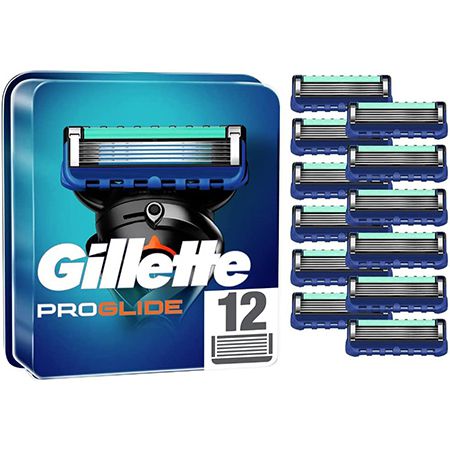 12er Pack Gillette Fusion 5 ProGlide Rasierklingen für 25,37€ (statt 36€)   Prime Sparabo