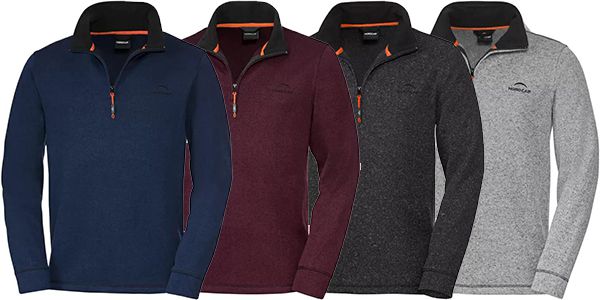 2x Nordcap Strickfleece Troyer für 42,29€ (statt 60€)