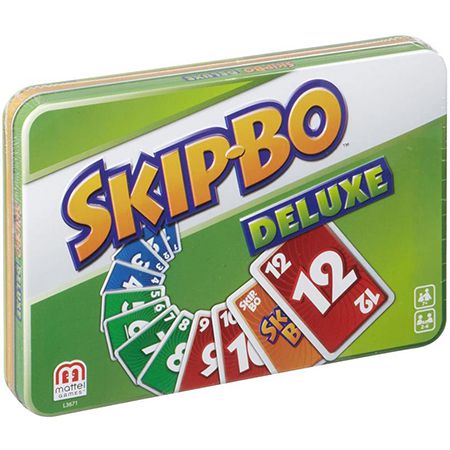 Mattel Skip-Bo Deluxe in Metallbox für 15,99€ (statt 23€)