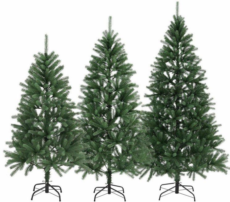 Juskys künstlicher Weihnachtsbaum Nordmanntanne in 3 Größen ab 34,99€ (statt 50€)