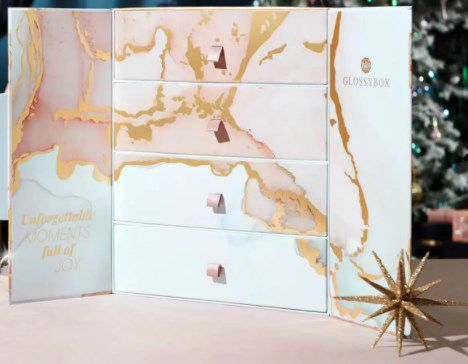 GLOSSYBOX Adventskalender 2021   Inhalt im Wert von bis zu 529€ für 69,50€ (statt 99€)