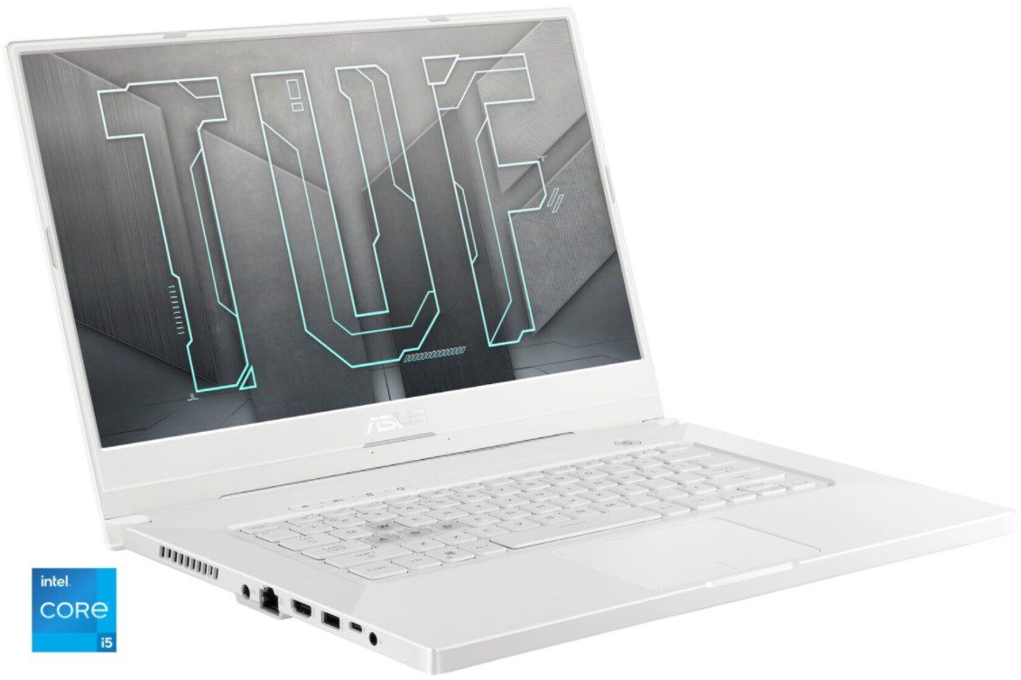 ASUS Gaming Notebook TUF Dash F15 (FX516PM HN026T) in Weiß mit 144Hz, 16GB Arbeitspeicher für 1205,99€ (statt 1425€)