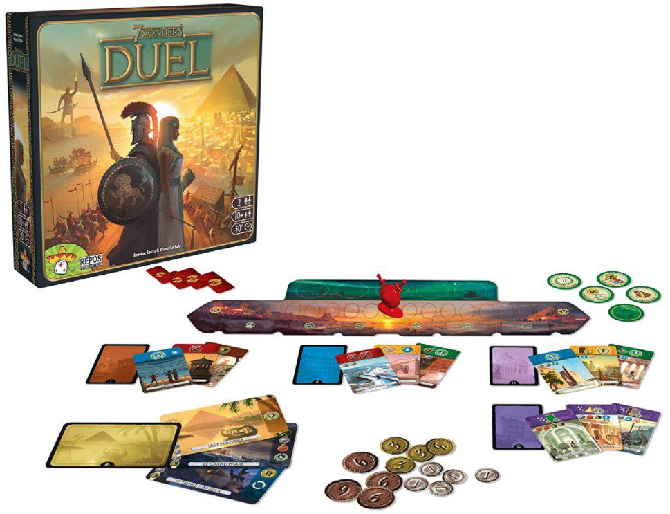 Brettspiel Asmodee 7 Wonders Duel   ab 10 Jahren & ca. 30min Spieldauer für 16,80€ (statt 21€)