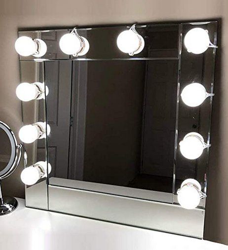 10 LED Spiegelleuchten mit 5 Helligkeitsstufen für 8,99€ (statt 20€)   Prime