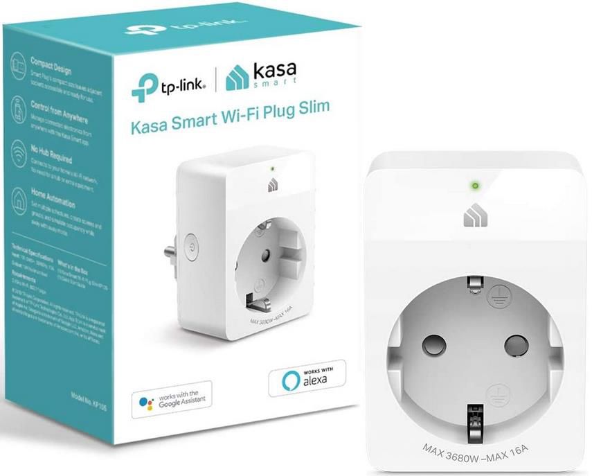 TP Link KP105 Kasa Smarte Steckdose mit WLAN für 16,90€ (statt 34€?)   Prime