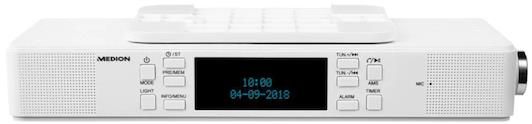 Medion LIFE P66550 Unterbauradio mit Bluetooth, DAB+/PLL UKW für 37,94€ (statt 50€)