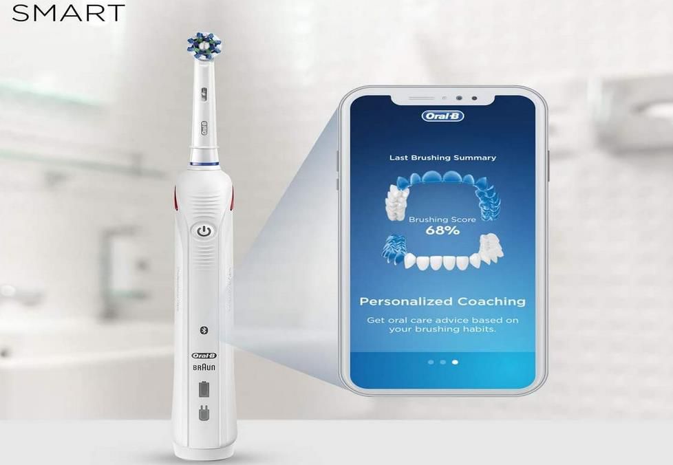 Braun Oral B Smart 4 4500 Elektrische Zahnbürste für 49,99€ (statt 70€)