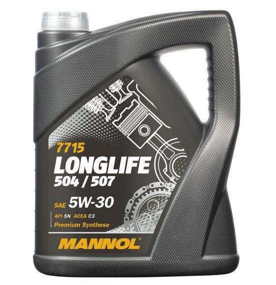 MANNOL SAE 5W-30 Longlife Motoröl 5l für 23,39€ (statt 28€)