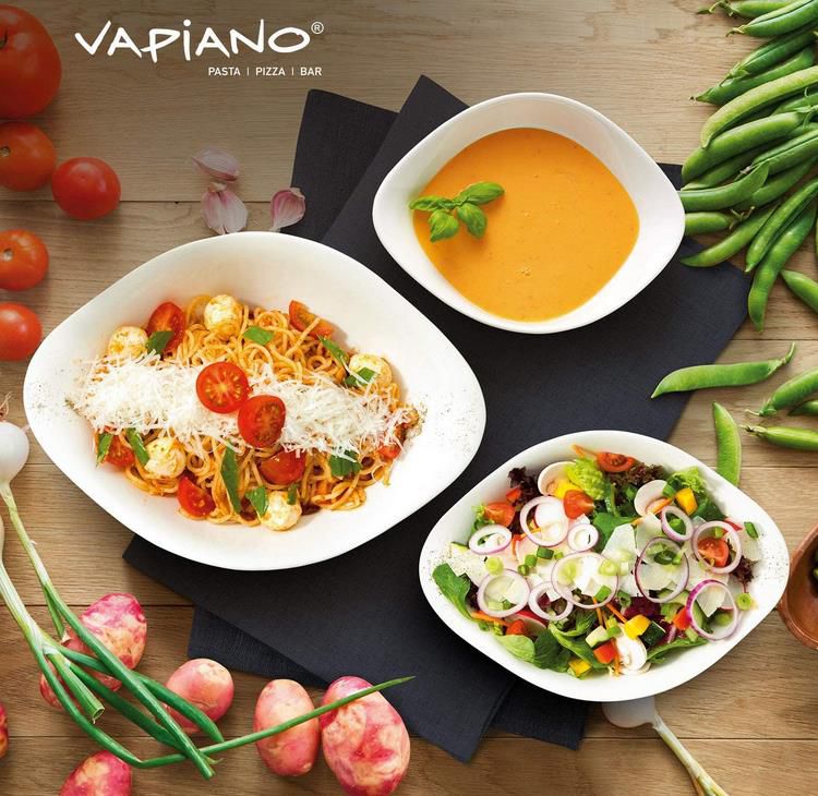 Villeroy und Boch   Vapiano Schalen Trio, 6 tlg. für 31,99€ (statt 37€)