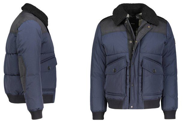 Hugo Boss Winterjacke OHARM in Weiß oder Blau für je 281€ (statt 399€)