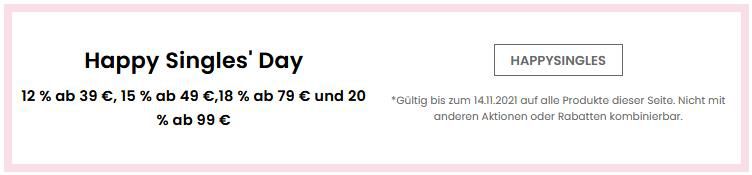 Flaconi: Staffelrabatt auf ausgewählte Produkte   bis zu 20% Rabatt ab 99€ Einkaufswert