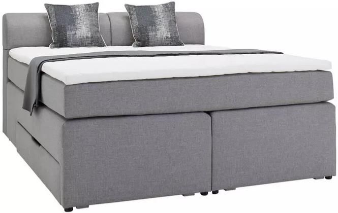 Modern Living Boxspringbett   180x200cm in Grau ab 685,30€ (statt 979€)