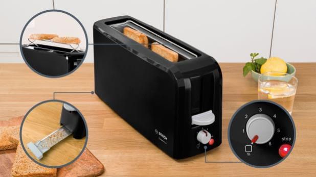 Bosch TAT 3A003 CompactClass   2 Scheiben Toaster für 35,98€ (statt 50€)