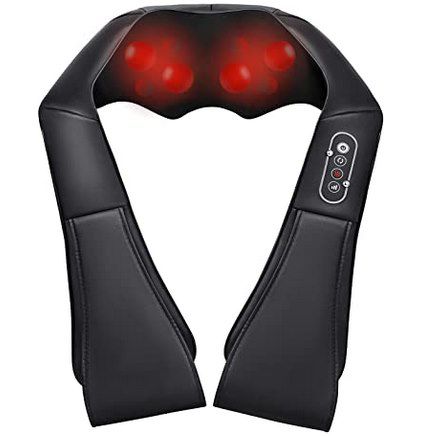 Kebor Nackenmassagegerät mit 3 Geschwindigkeiten & 3D Rotation für 29,94€ (statt 39€)