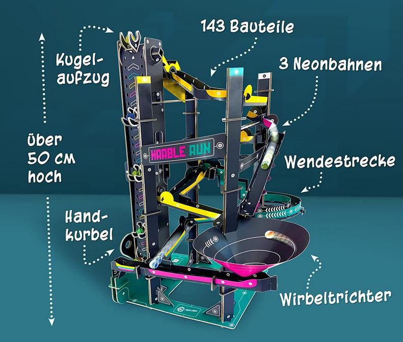 Franzis 67300   Kugelbahn Adventskalender für 17,99€ (statt 27€)   Prime