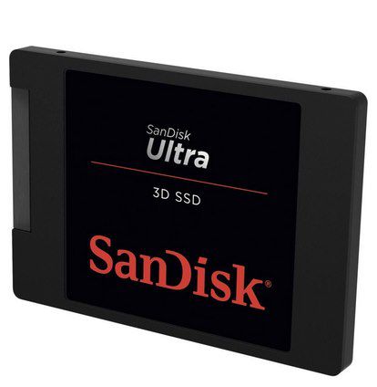 Sandisk Ultra 3D SSD mit 2TB   intern für 139€ (statt 161€)