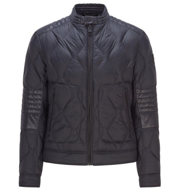 Hugo Boss Bikerjacke OLUD mit Füllung für 197€ (statt 279€)