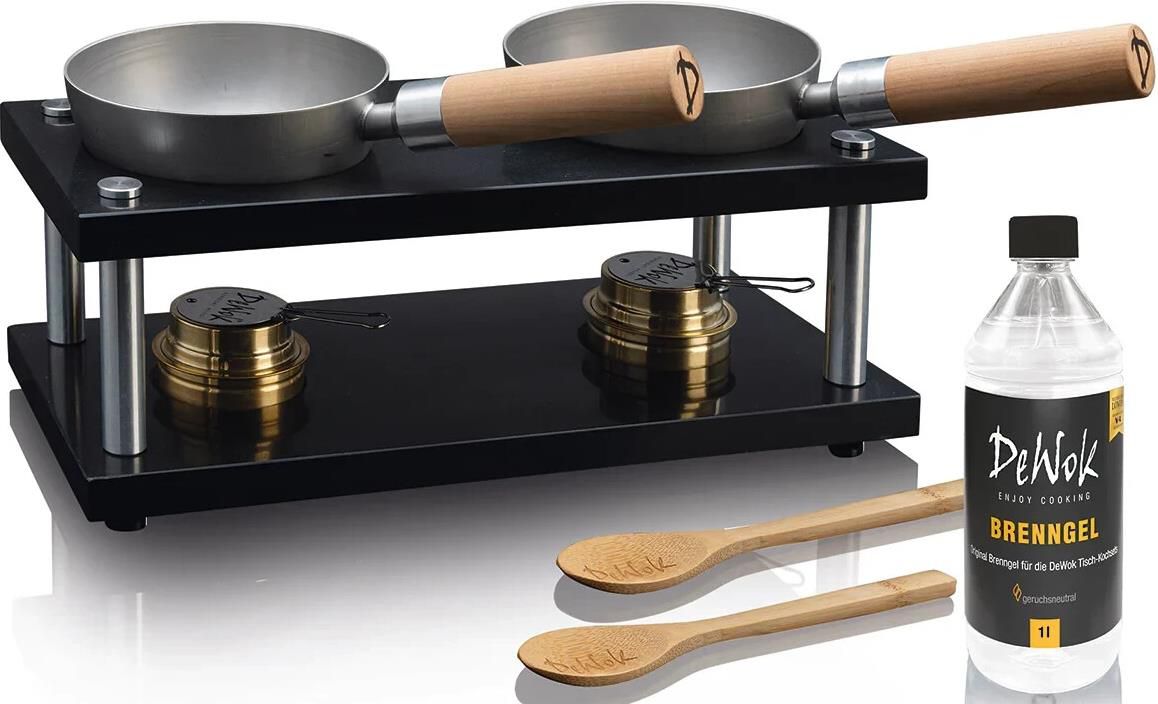 De Wok   Double Set: Mobiler Stielwok für 119,99€ (statt 150€)