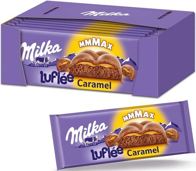 10x Milka Luflée Caramel Großtafel 250g für 22,85€ (statt 30€)   Prime