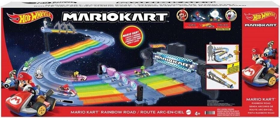 Hot Wheels   Mario Kart Regenbogen Strecke für 100,21€ (statt 125€)