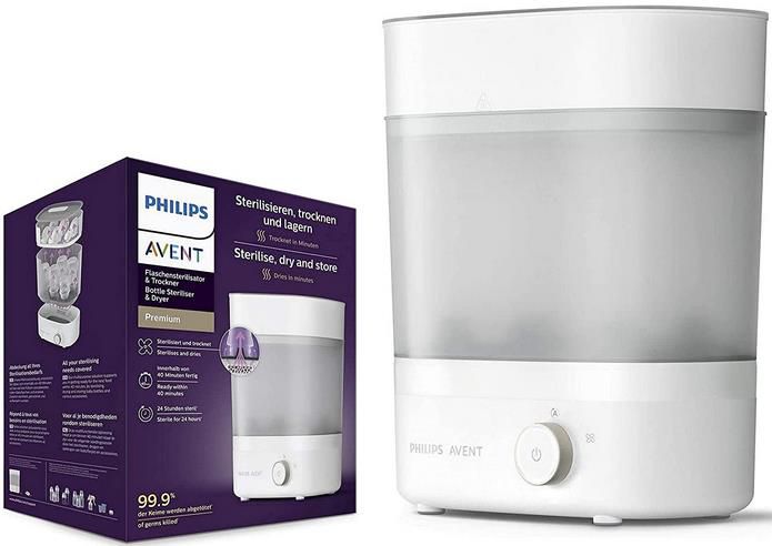 Philips Avent SCF293/00 Sterilisator für bis zu 6 Babyflaschen für 62,99€ (statt 85€)