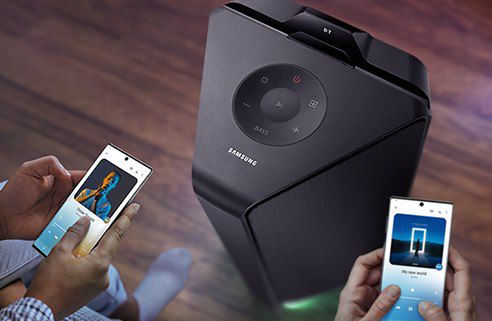 Samsung Sound Tower MX T70 BT 2.1. Soundsystem mit Karaoke Modus für 299€ (statt 362€)