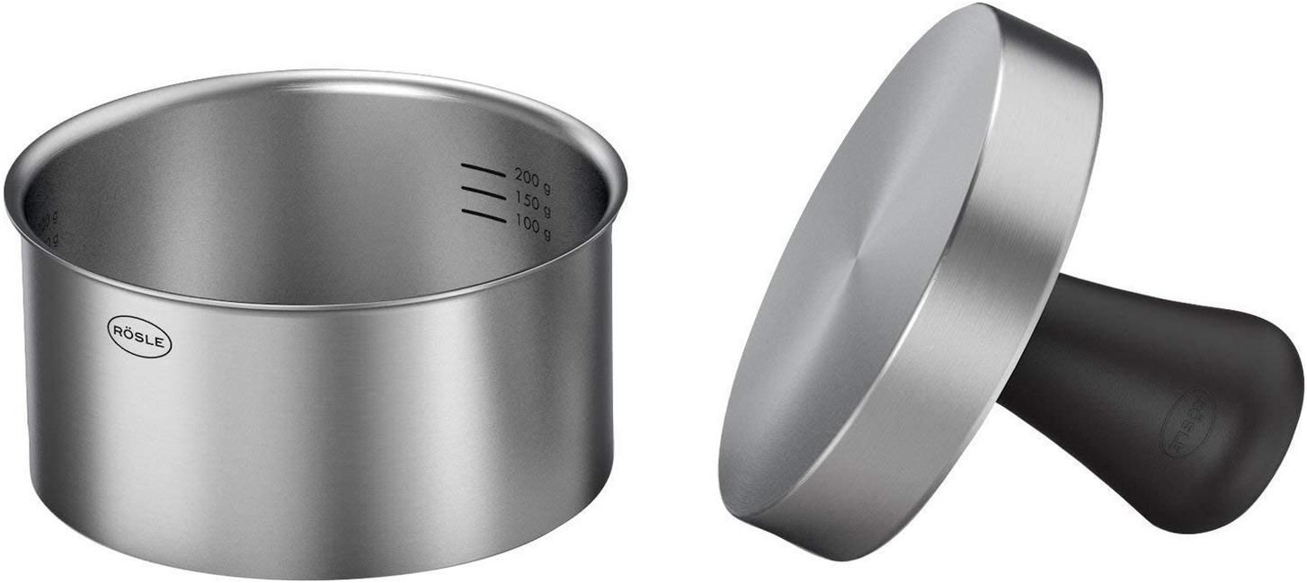 🍔 Rösle Burgerpresse PRO aus Edelstahl 11 cm für 14,89€ (statt 21€)
