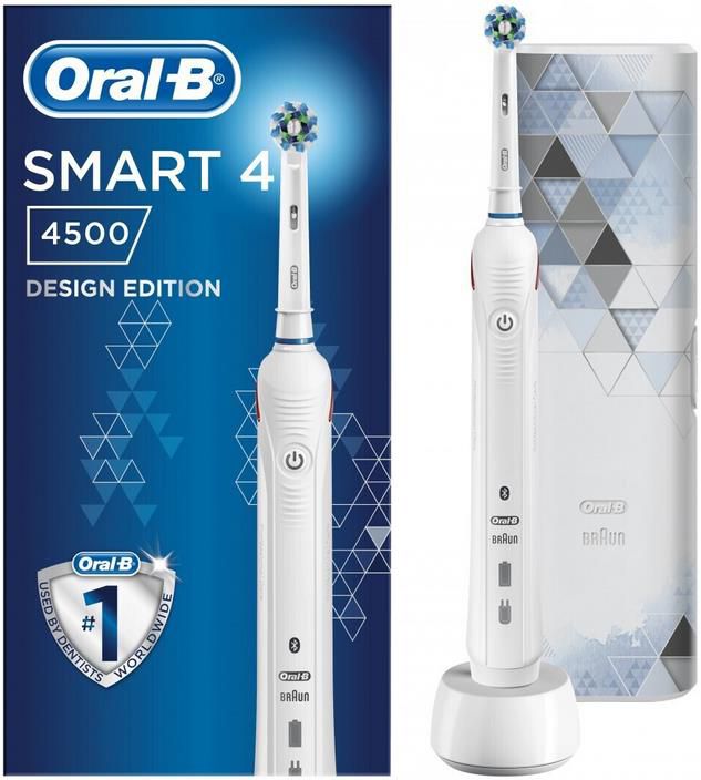 Braun Oral B Smart 4 4500 Elektrische Zahnbürste für 49,99€ (statt 70€)