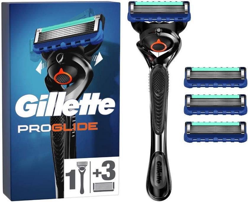 Gillette ProGlide Nassrasierer + 4 Rasierklingen für 9,99€ (statt 19€)   Prime