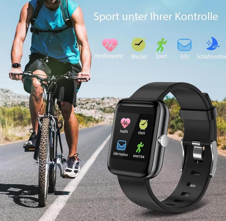 LEBEXY Fitness und Aktivitäts Tracker mit 1,3 Zoll Display für 19,99€ (statt 26€)   Prime
