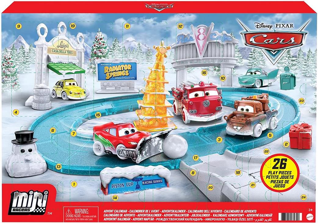 Disney Pixar   Cars GXT25 Adventskalender für 16,99€ (statt 32€)   Prime