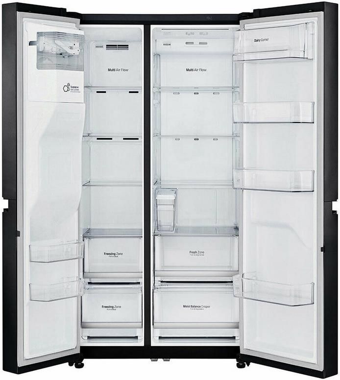 LG GSL761MCZZ Side by Side Kühlschrank mit 652 Liter Volumen für 1.048,99€ (statt 1.189€)