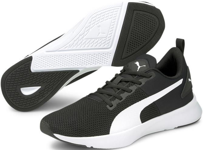 PUMA Flyer Runner   Herrensneaker in Weiß/Schwarz für 27,95€ (statt 50€)