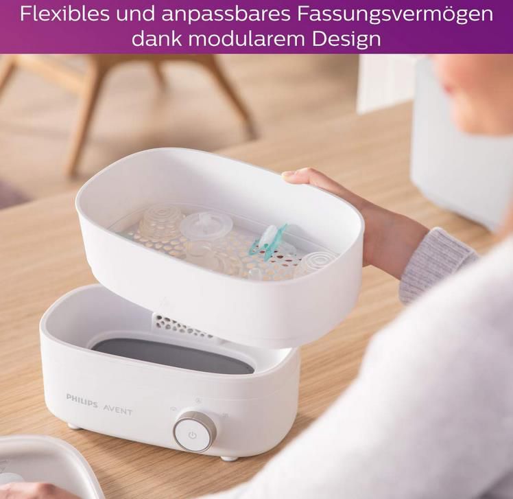 85 bis Philips SCF293/00 6 für 62,99€ für (statt zu Babyflaschen Sterilisator Avent